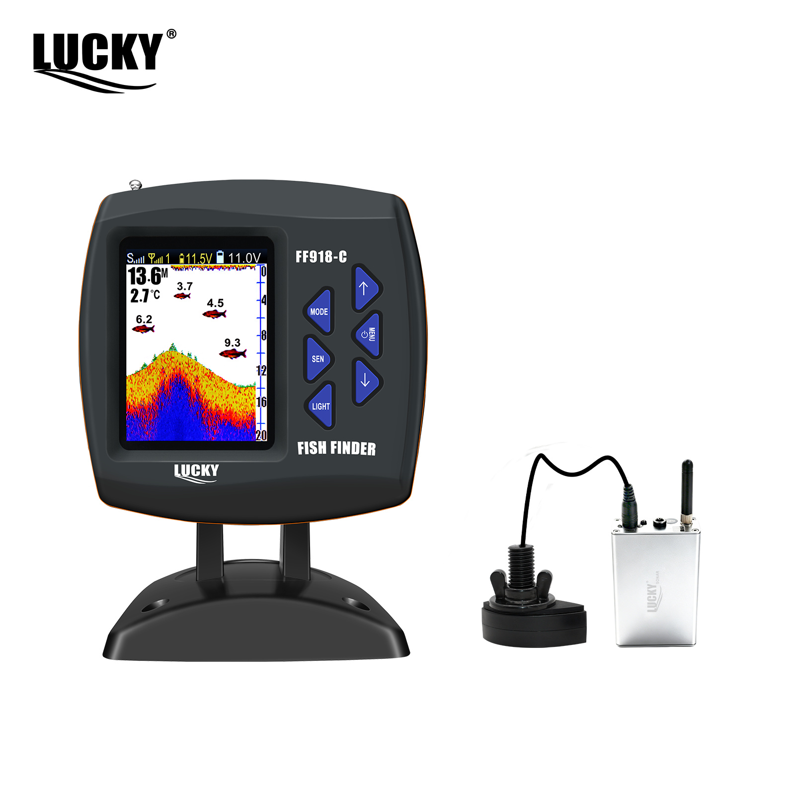 Fish Finder Cable - Lucky FF918 Ecoscandaglio per Barca Telecomandata