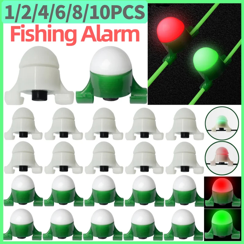 Bite Indicator - 2-8 Pezzi Allarme LED per Pesca