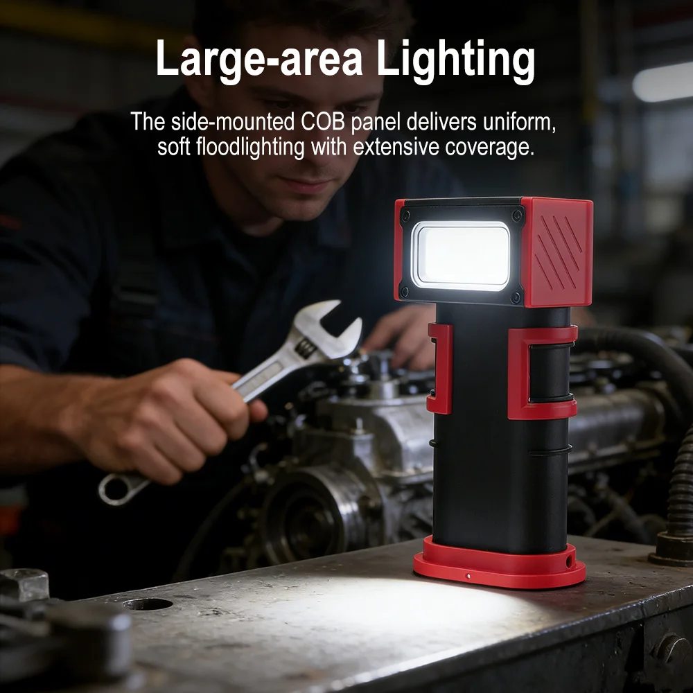Lampada da Lavoro LED COB BORU - Fishing Light recensione e prezzo