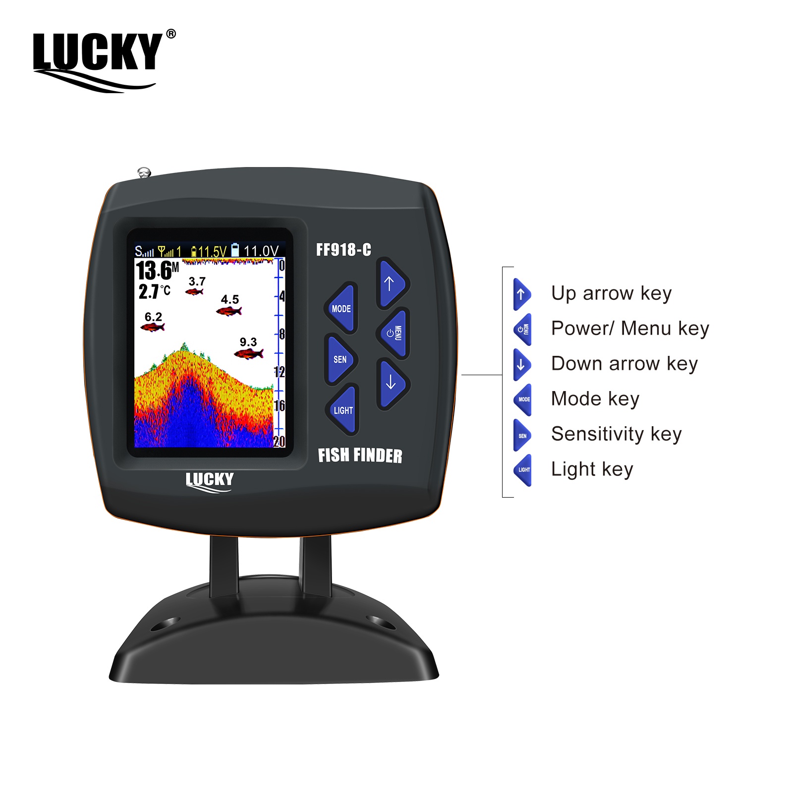 Lucky FF918 Ecoscandaglio per  - Fish Finder Cable recensione e prezzo